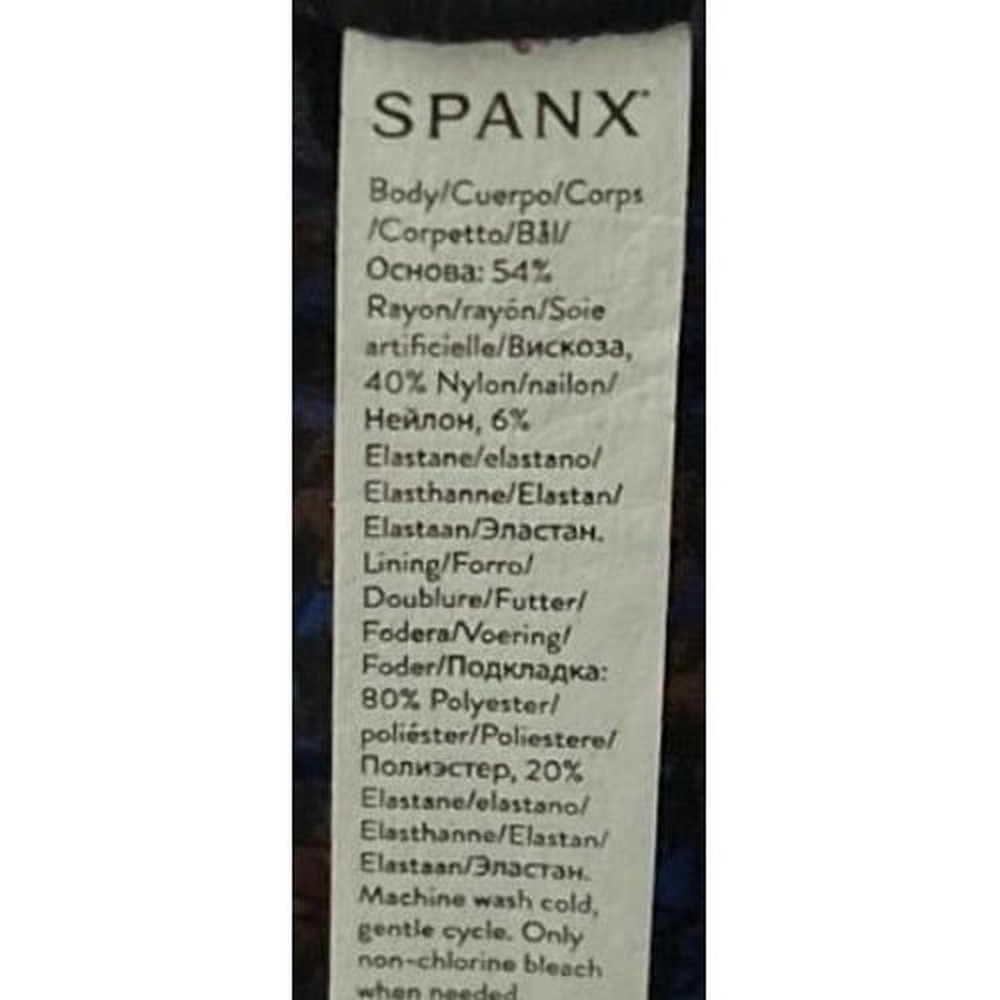 NWT SPANX Hi-Rise Jacquard Houndstooth Stretch Flare Pull-On Pants - Picture 6 of 7